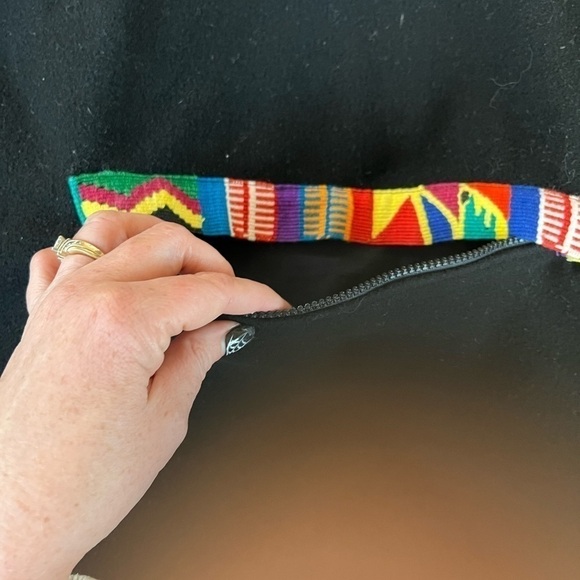 A Tail We Could Wag Vintage Virgin Wool Vest Unisex L XL - Picture 5 of 11